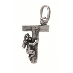 Giovanni Raspini - Charm Lettera 'T' - Argento