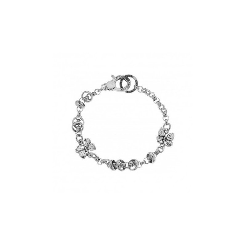Giovanni Raspini - Bracciale 2 Farfalle - Argento