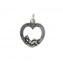 Giovanni Raspini - Charm Cuore Angelo - Argento