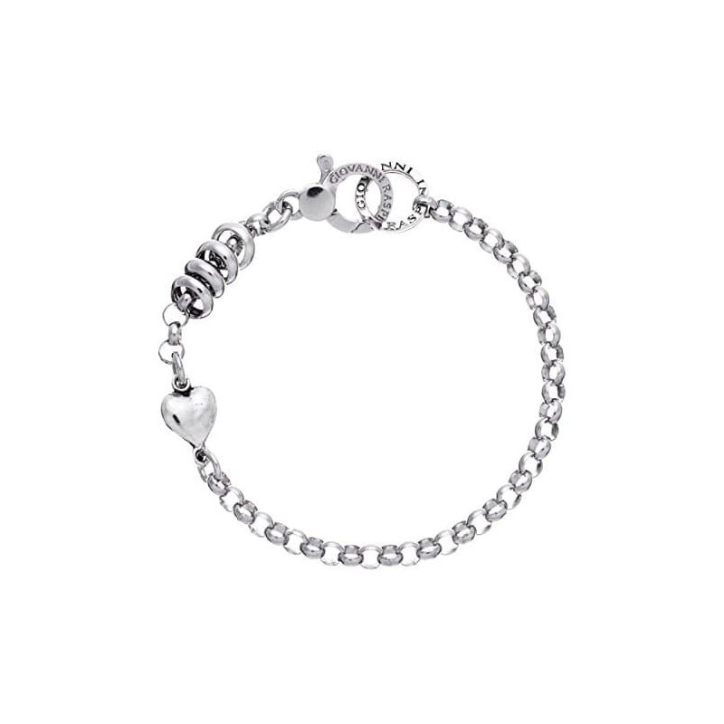Giovanni Raspini - Bracciale Base Cuore - Argento
