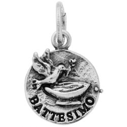 Giovanni Raspini - Charm Battesimo - Argento Donna