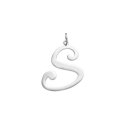 Giovanni Raspini - Charm Lettera ''S'' - Argento