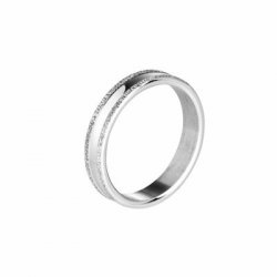 Boccadamo - Anello Minerva - Argento - Diamantato