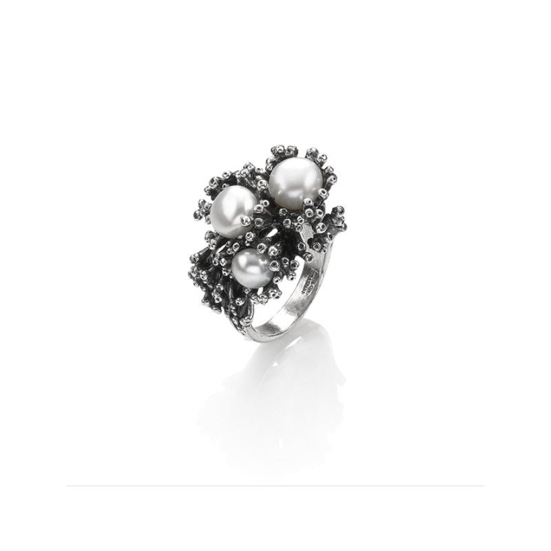 Giovanni Raspini - Anello Anemone - Argento - Donna