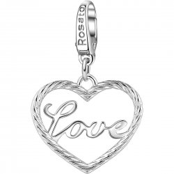 Rosato - Charm Donna - Argento 925 - Cuore