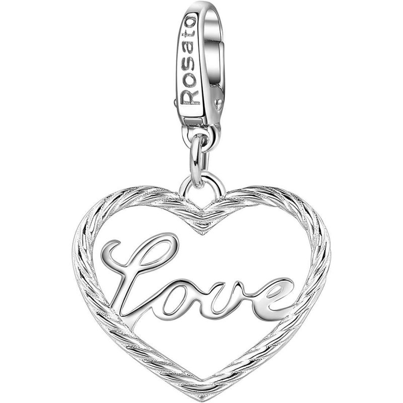 Rosato - Charm Donna - Argento 925 - Cuore