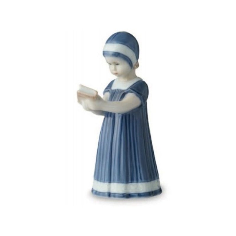 Royal Copenhagen - Elsa Con Libro - Porcellana