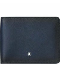 Montblanc - Portafoglio Meisterstück - Blu - Pelle