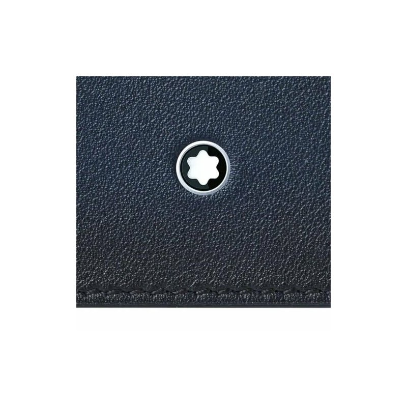 Montblanc - Portafoglio Meisterstück - Blu - Pelle