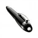 Montblanc - Stilografica Starwalker - Resina Nera - Platinum