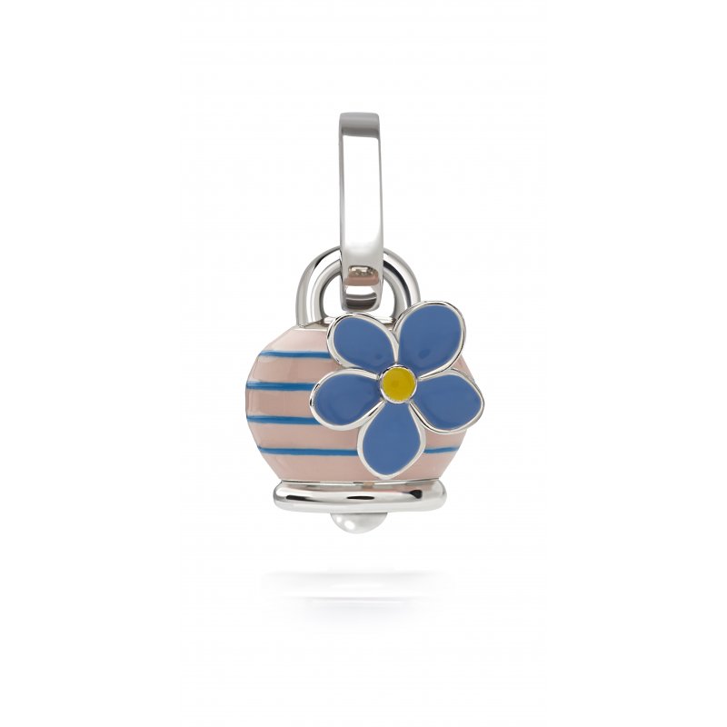 Chantecler - Ciondolo Campanella Micro - Argento - Smalto