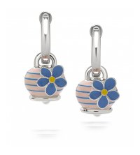 Chantecler - Orecchini Campanella Micro - Argento - Smalto