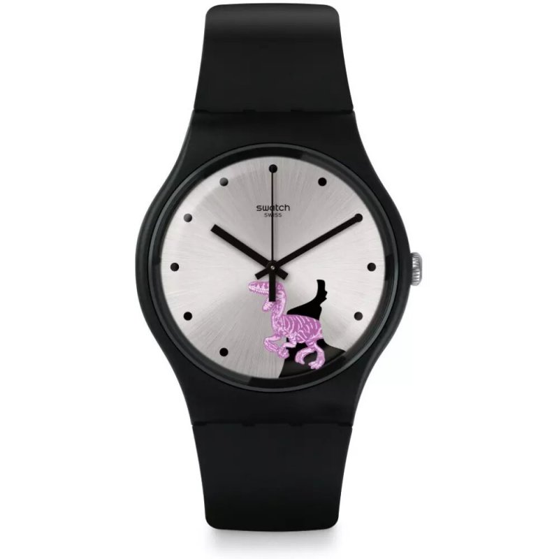 Swatch - Orologio Pinkosaure - Uomo - Silicone