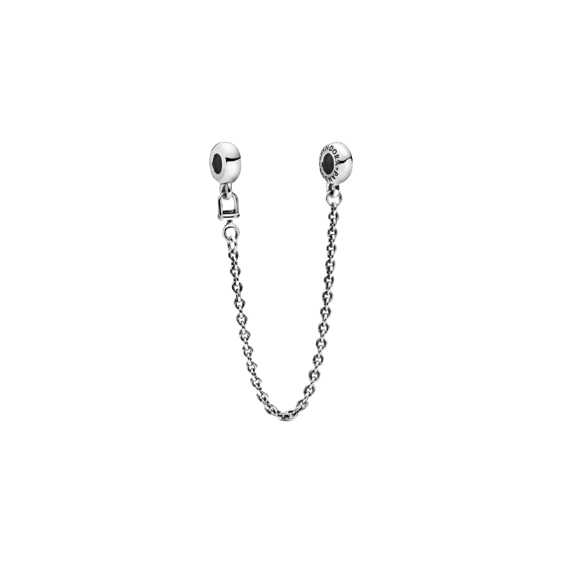 Sterling Silver Safety Chain W