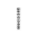 Openwork Heart Silver Ring