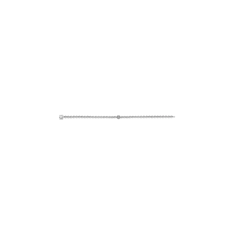 Beaded Sterling Silver Bracele