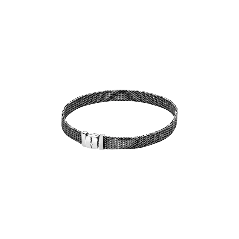 Oxidised Sterling Silver Mesh