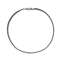 Oxidised Sterling Silver Mesh