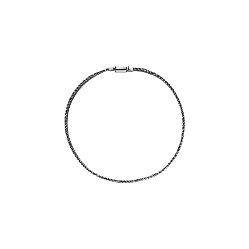 Oxidised Sterling Silver Mesh