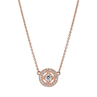 Pandora Rose Collier With Clear Cubic Zi