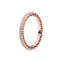 Pandora Rose Ring With Clear C