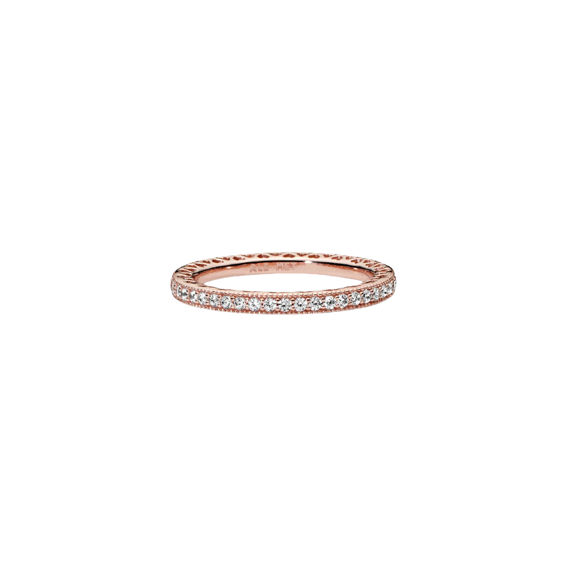 Pandora Rose Ring With Clear C