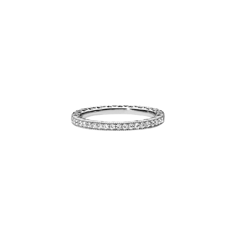 Silver Ring With Clear Cubic Zirconia