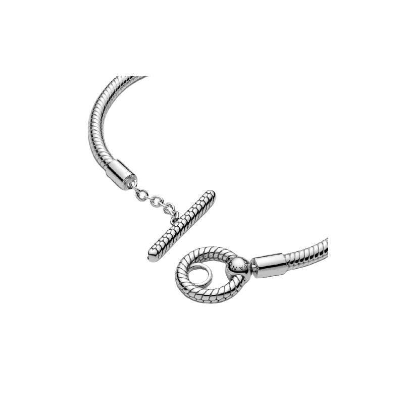 Snake Chain Sterling Silver T-