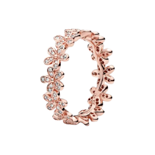 Daisy Pandora Rose Ring With C