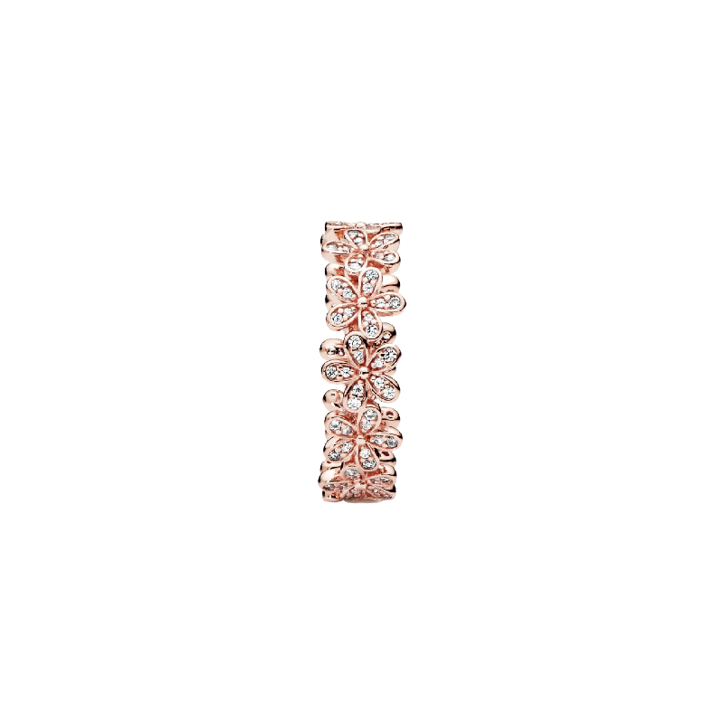 Daisy Pandora Rose Ring With C