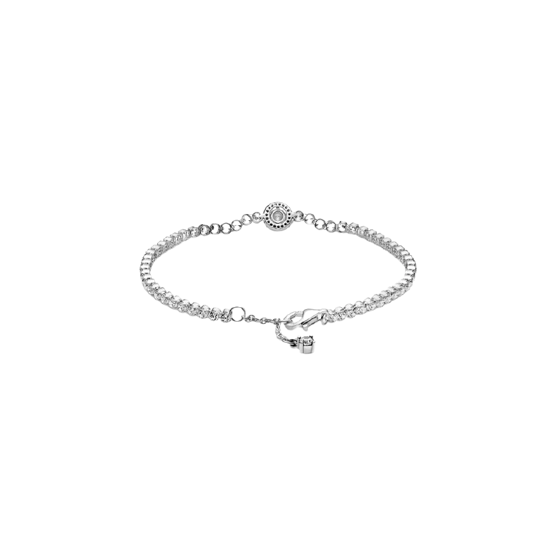 Bracciale Tennis Scintillante Con Punto Luce