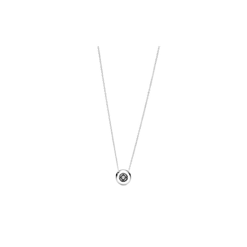 Collier Con Doppio Punto Luce Scintillante