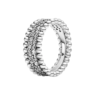 Sterling Silver Ring With Clea