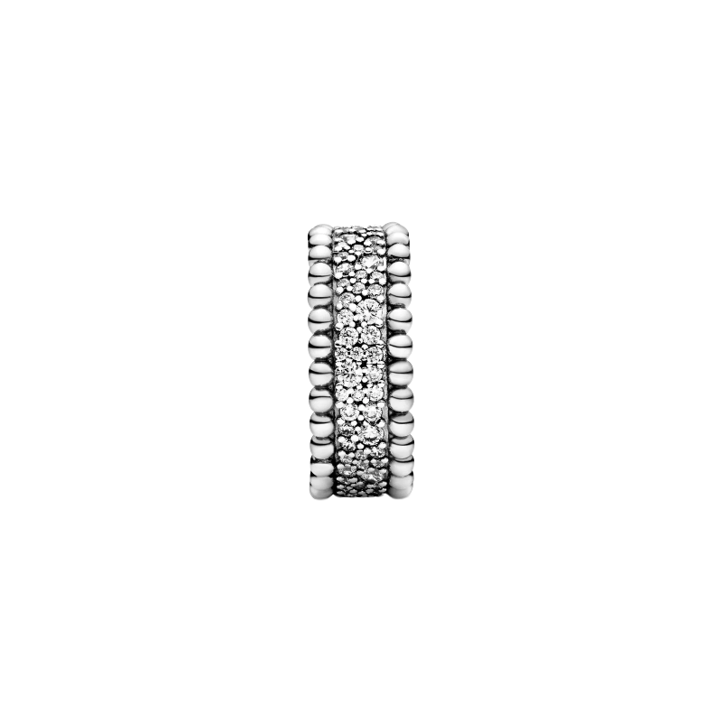 Sterling Silver Ring With Clea