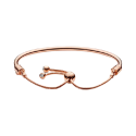 Pandora Rose Bangle With Clear