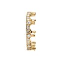 Crown Pandora Shine Ring With Clear Cubi