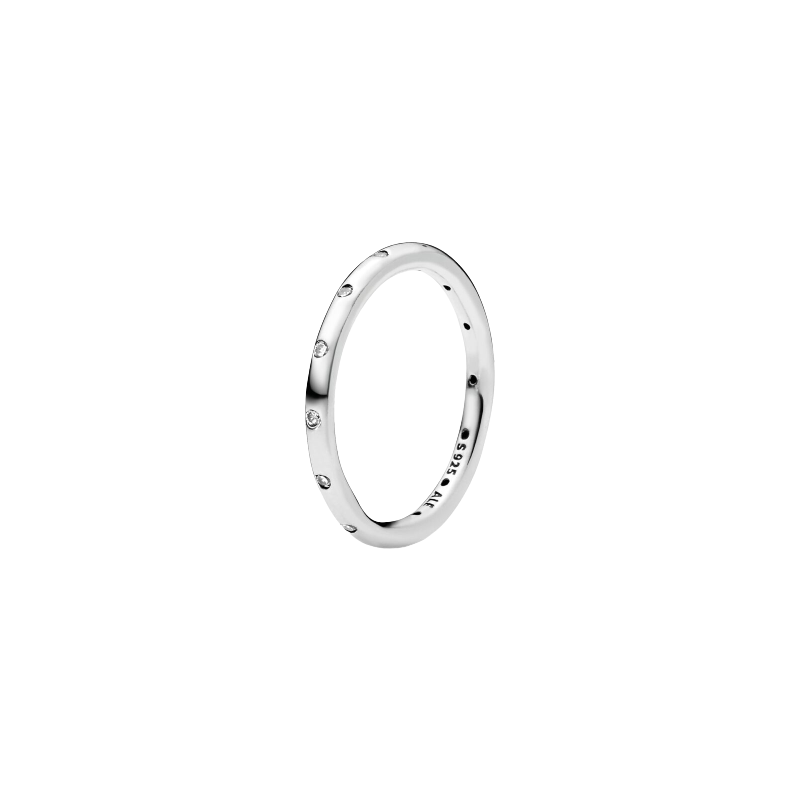 Silver Ring With Cubic Zirconia