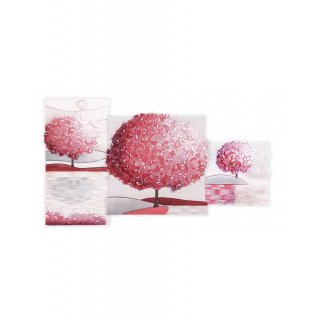 Cartapietra - Quadro Trittico Un Nuovo Orizzonte - Corallo