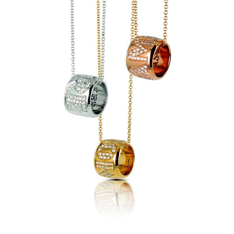 COLLIER B DIAMANTI