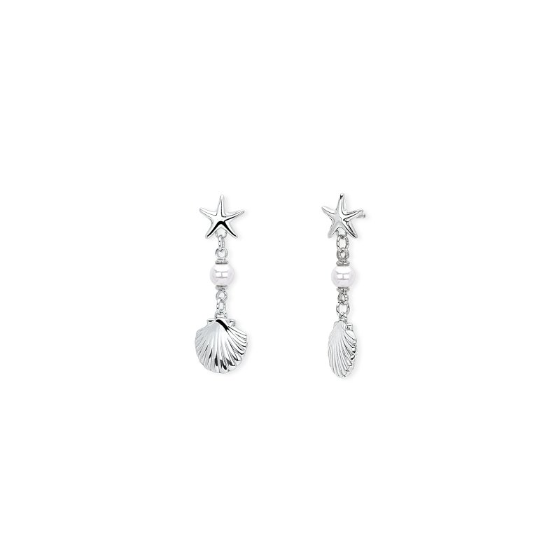 2 Jewels - Orecchini In Acciaio 316L - Perla - Donna