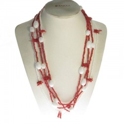 COLLANA CORALLO RAJOLA  - 