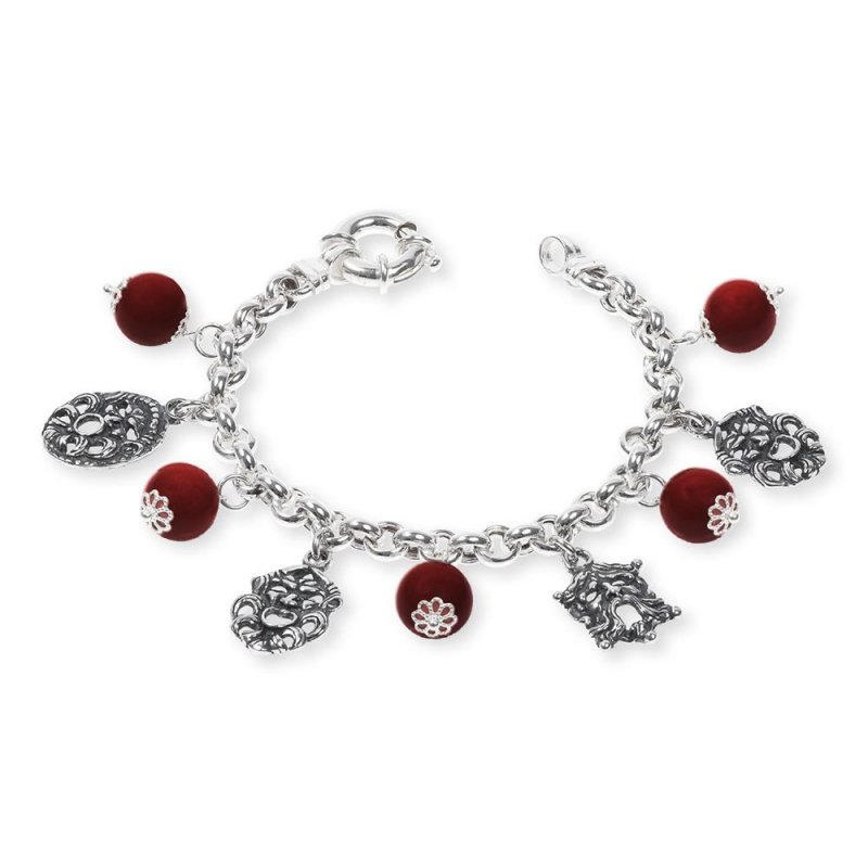 Gerardo Sacco - Bracciale Argento - Corallo