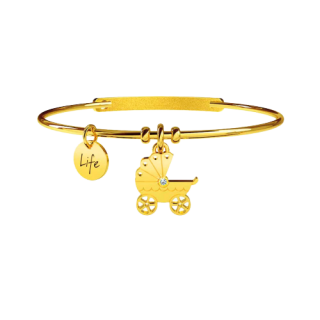 Kidult - Bracciale Carrozzina - Always With Me - Acciaio Dorato