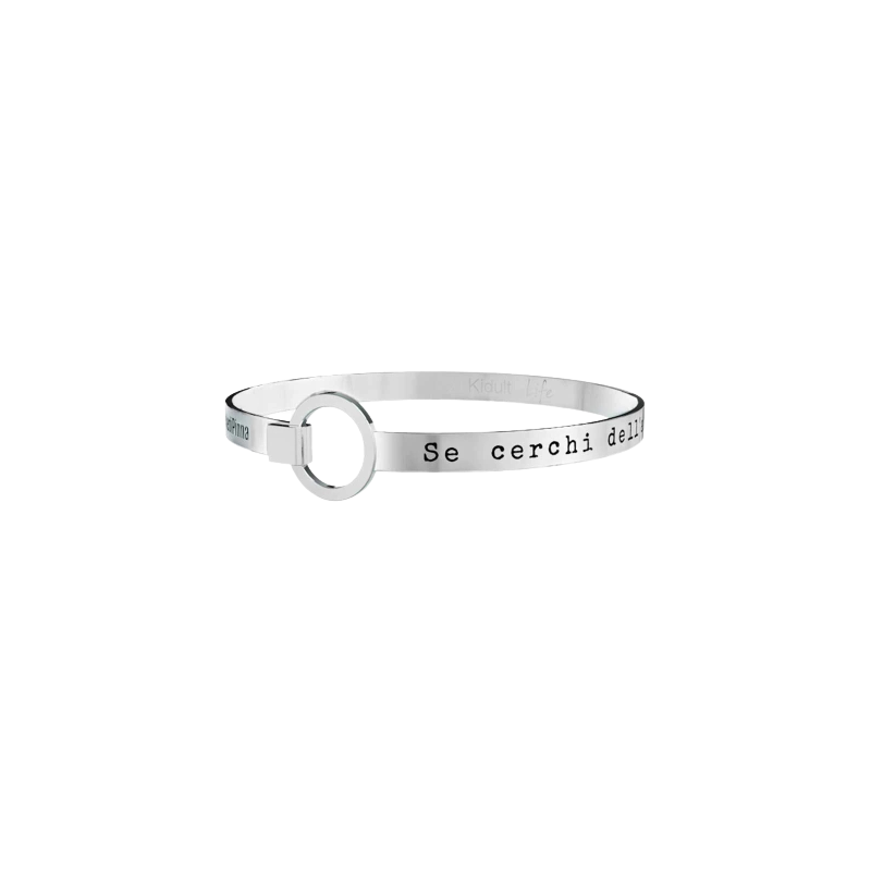 Kidult - Bracciale Se Cerchi Dell'Affetto - Acciaio - Donna