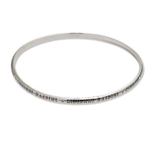 Giovanni Raspini - Bracciale 1 Filo Logo - Argento