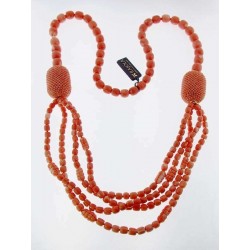 COLLANA CORALLO RAJOLA  - 