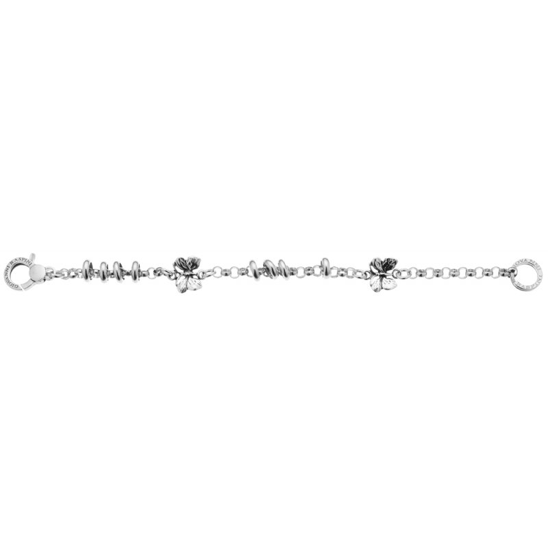Giovanni Raspini - Bracciale 2 Farfalle - Argento