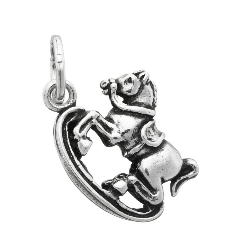 Giovanni Raspini - Charm Cavallo Dondolo - Argento
