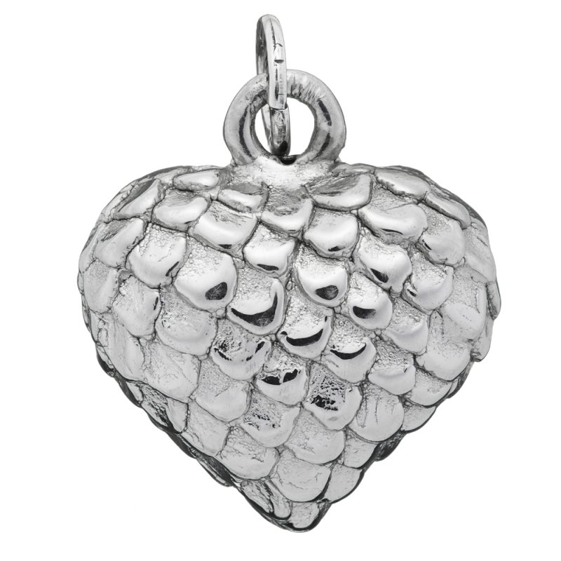 Giovanni Raspini - Charm Cuore Serpente - Argento
