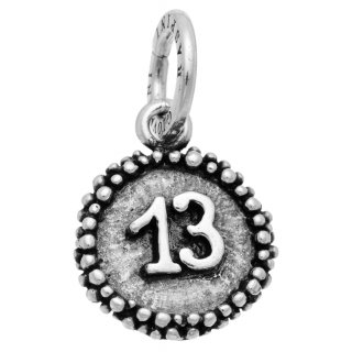 Giovanni Raspini - Charm 13 Perlage - Argento